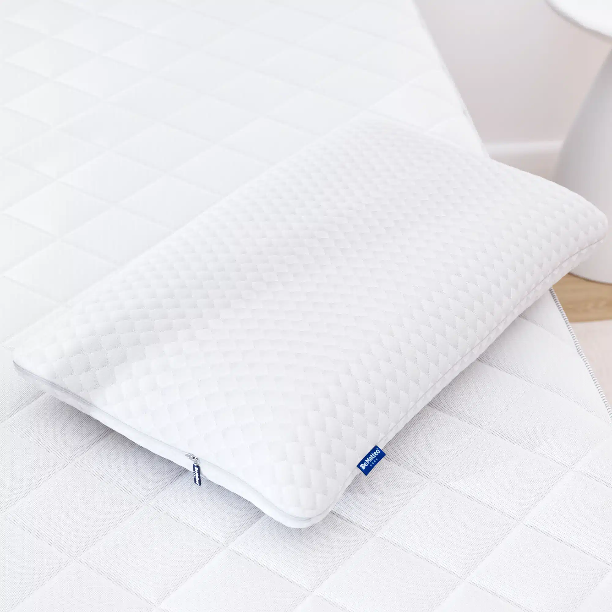 GUANCIALE MEMORY CUSCINO SAPONETTA 72x42 ALTEZZA DA 10-13-15 Cm FORATO TRASPIRA - Foto 13