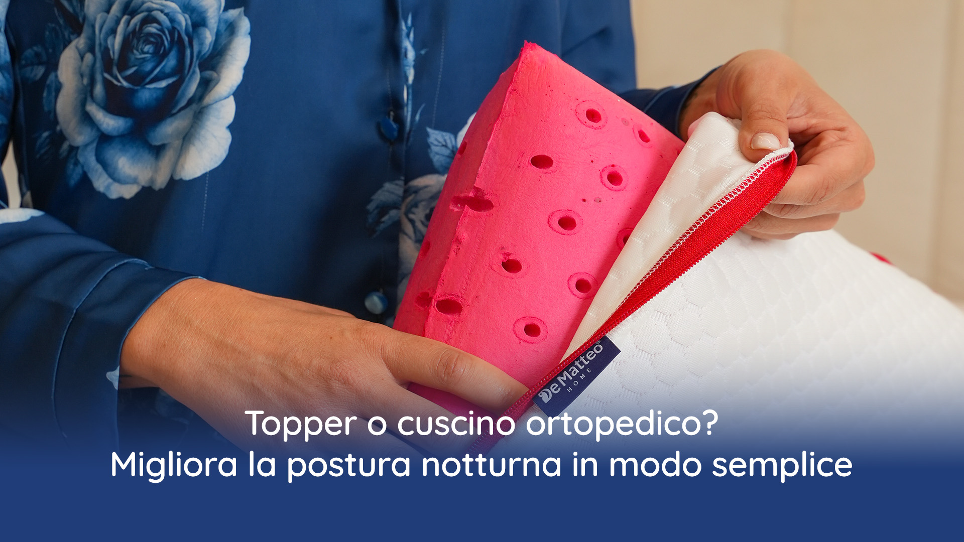 topper o cuscino ortopedico