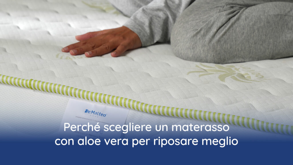 scegliere materasso aloe vera